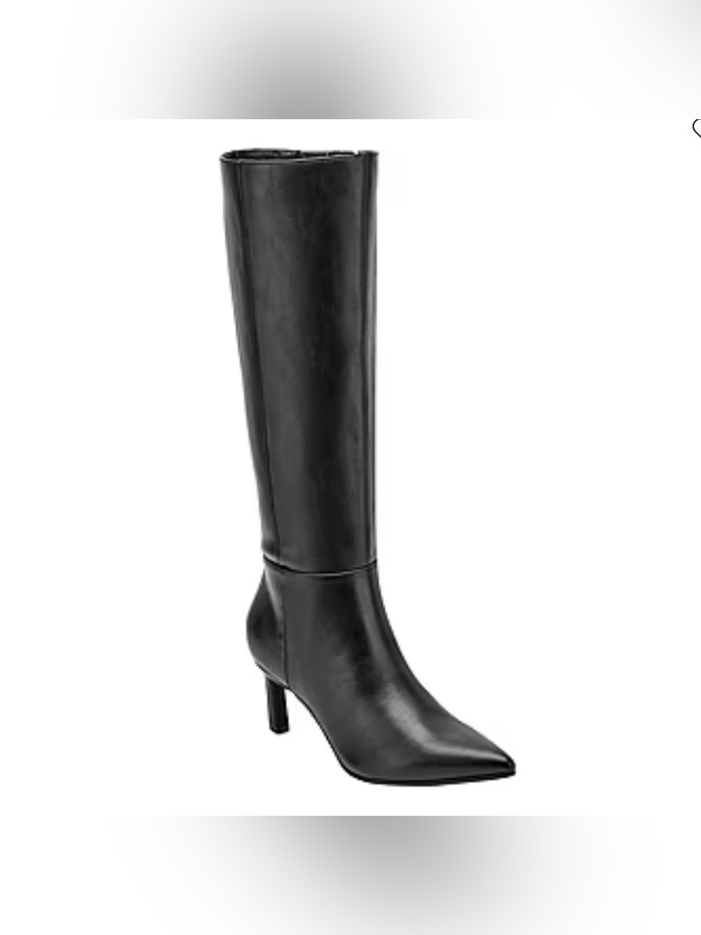 Unisa|Black Vegan Leather Knee-High Pointed Toe Boots,Fall staple•••NWT Size 9.5